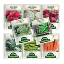 Organic Winter Vegetable Seeds | Heirloom Seed Set with Vegetable Seeds for Planting Home Garden