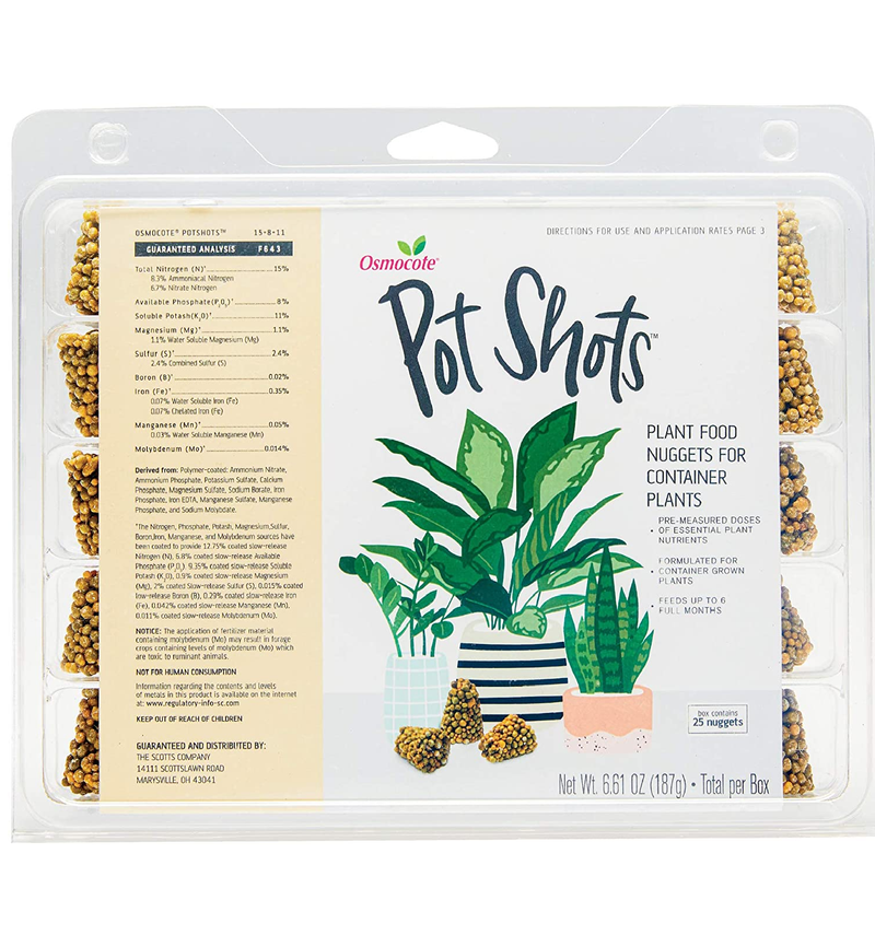 Osmocote PotShots Pre-Measured Houseplant Food