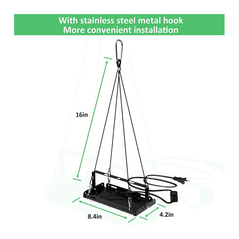 Otdair Grow Light with Stand | Full Spectrum Plant Light for Indoor Plants