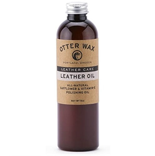 Otter Wax Leather Oil | All-Natural Universal Polish & Conditioner