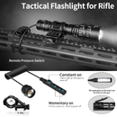 Ouesen LED Tactical Flashlights With Picatinny Mount | 1600LM | Bright