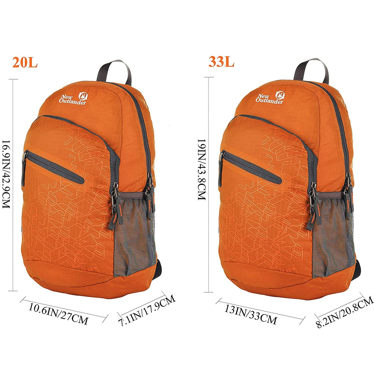 Outlander Ultra Lightweight Packable Water Resistant Travel Hiking Backpack Outlander Ultra Lightweight Packable Water Resistant Travel Hiking Backpack