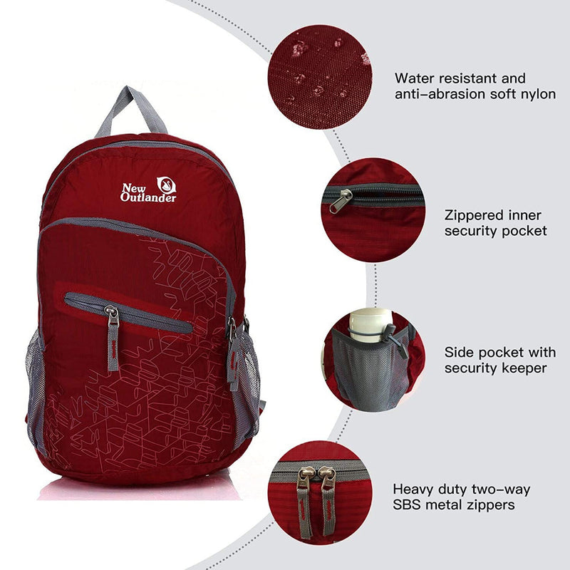 OutlanderUltraLightweightPackableWaterResistantTravelHikingBackpack-Darkred3.jpg