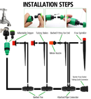 PETUOL Drip Irrigation Kits | 100Ft Garden Plant Irrigation System
