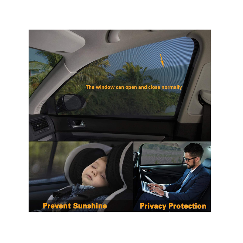 PEYOU Baby Car Window Sunshade | UV Protection Breathable Mesh