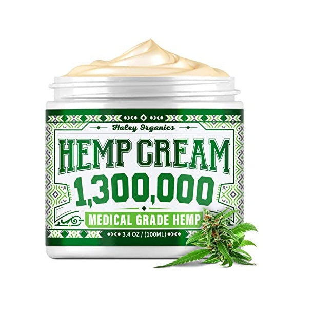 Pain Relief Cream - 1,300,000 - Natural Hemp Cream for Arthritis, Muscle Pain Relief