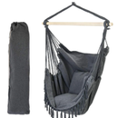 Patio Watcher Oversized Hammock | Hanging Rope Swing Seat With 2 Cushions