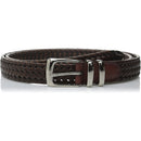 Men's Big and Tall Portfolio Braided Belt | Color Brown