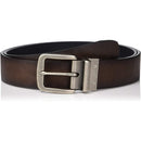 Men's Portfolio Cut Edge Reversible Casual Belt 38mm | Black/Brown