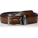 Men's Portfolio Double Stitched Reversible Belt | Brown/Black