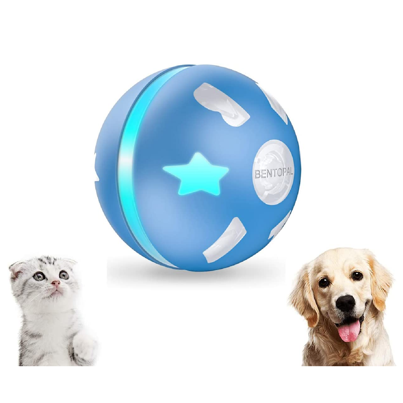 PetDroid Interactive Toys for DogsCats, Motion Activated Automatic Rolling Ball