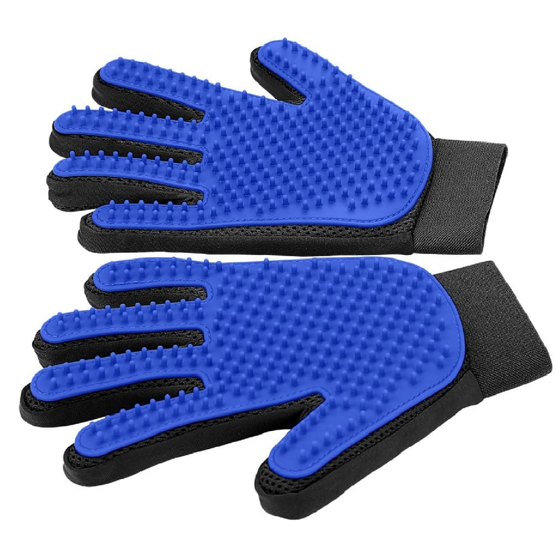 Pet Grooming Glove Soft Brush Glove for Pet Hair Removal