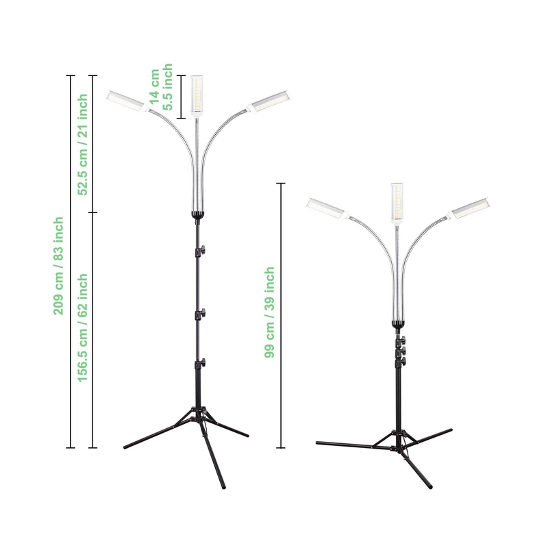 Plant Grow Light for Indoor Plants Full Spectrum with Timer for Your Indoor Garden