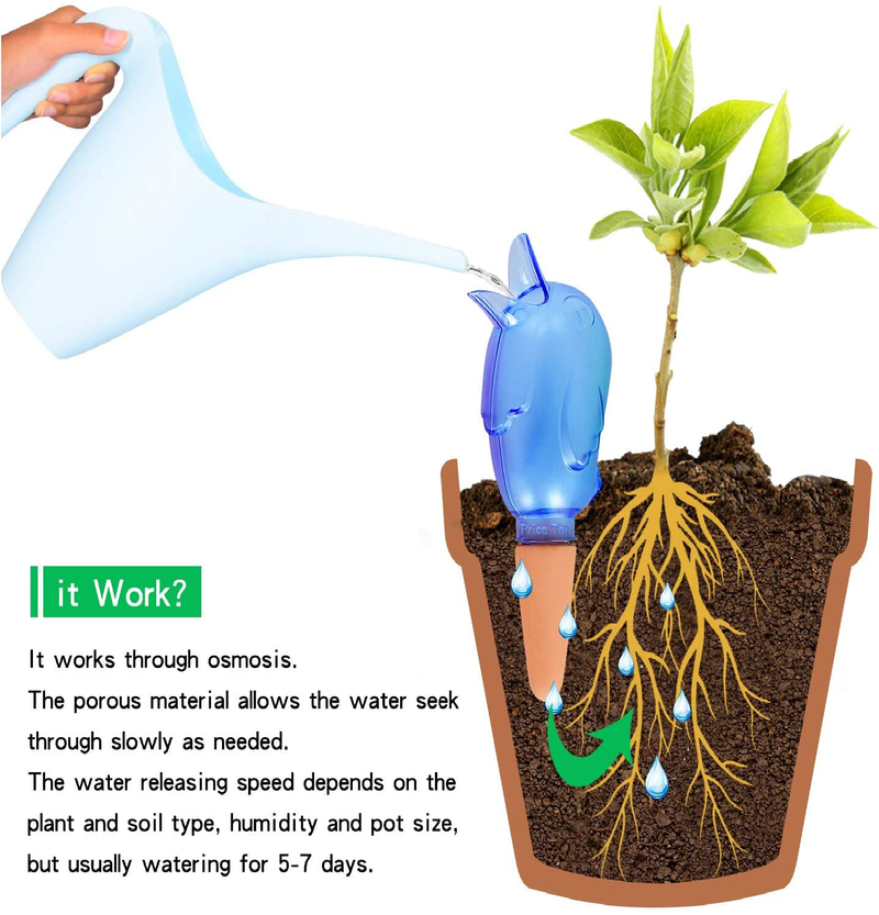 Pricetail | Self Watering Spiked Planter