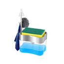 Quality Soap Dispenser | Sink Dish Washer 13 Ounces (Sponge Included)