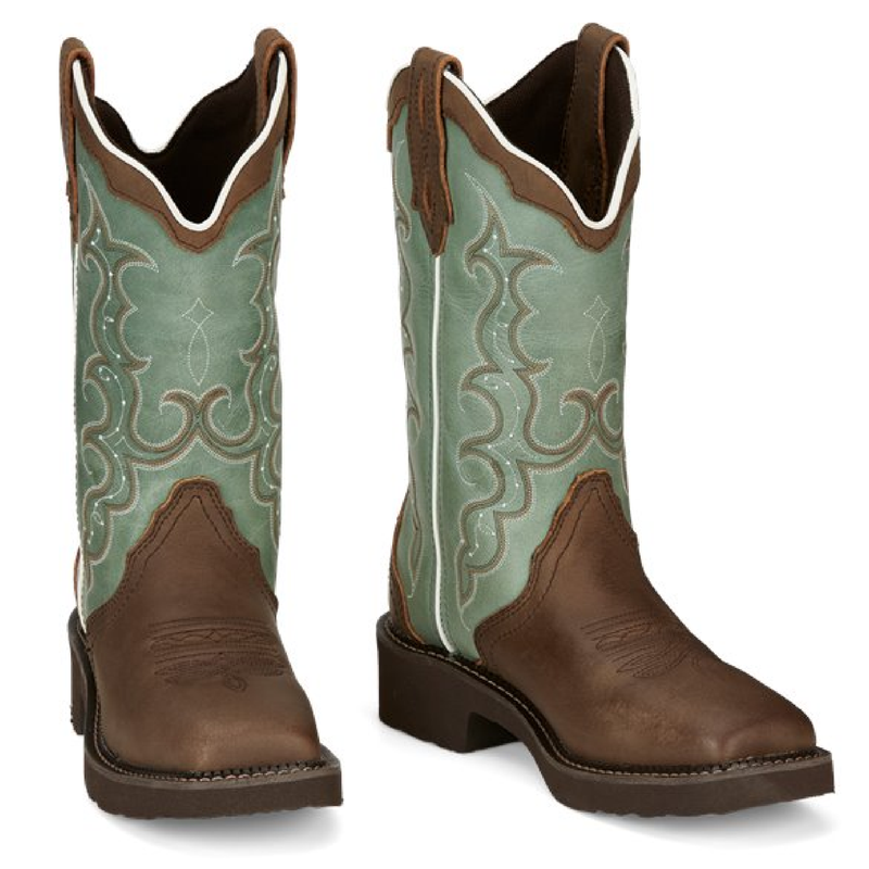 Justin Boots Womens Raya | Style GY2904 Color Distressed Brown
