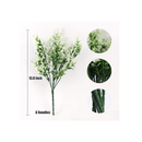 RECUTMS Artificial Plants Lavender | UV Resistant Greenery Fake Shrubs Simulation Plants Indoor Outdoor| Hanging Planter Home Garden Decor| 8 Packs