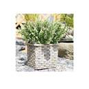 RECUTMS Artificial Plants Lavender | UV Resistant Greenery Fake Shrubs Simulation Plants Indoor Outdoor| Hanging Planter Home Garden Decor| 8 Packs