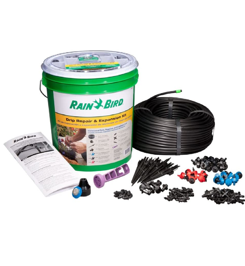 Rain Bird DRIPPAILQ 112 Piece Drip Expansion Kit | Irrigation Repair