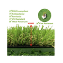 Reliancer Interlocking Artificial Grass Rugs for Dogs Potty Pads | Interior Decoration