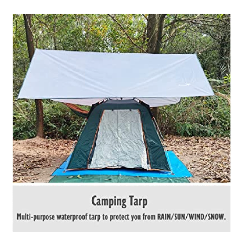 how to protect tent from rain Rottay Waterproof Tarp for Camping