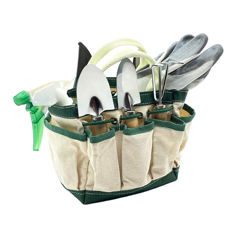 RyKing Small Garden Tool Set | 8 Piece Gardening Balcony 