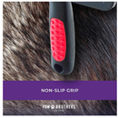 Ryan's Pet Supplies Paw Brothers | Curved Dog Brush with Coated Pin