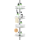 SEIRIONE Bathroom Rustproof Shower Corner Organizer