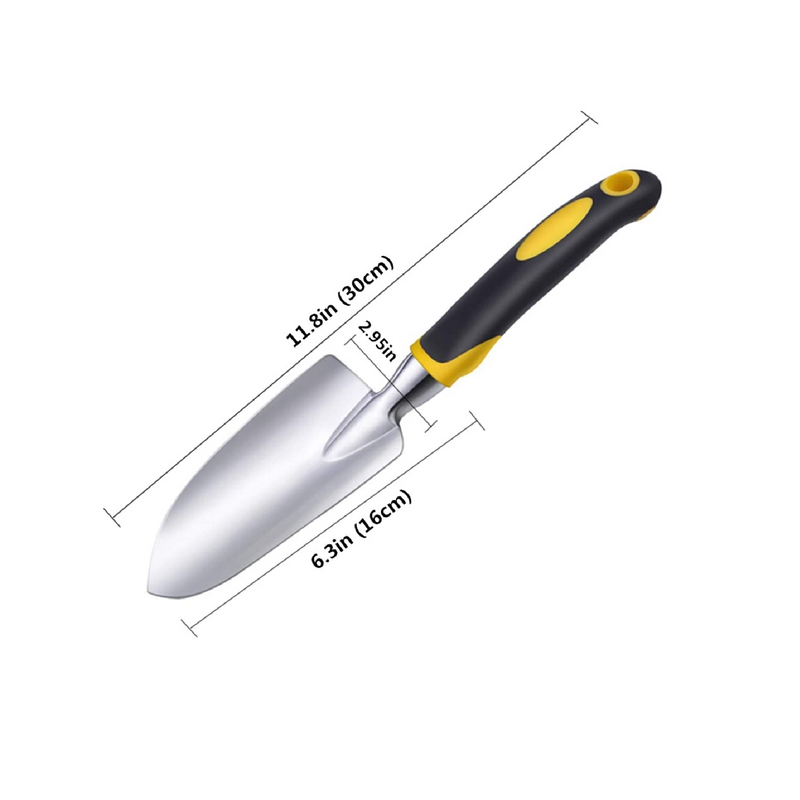 SXBBSMC Garden Trowel | Cast-Aluminum Heavy Duty Gardening Tool