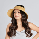 Livingston | Wide Brim Sun Hats For Women Straw Foldable Roll Up Sun Hats