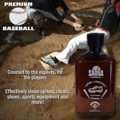 Sarna Baseball Shoe Cleaner | Fabric, Leather, Whites and Sport Sneakers