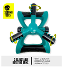 SegomoTools | Set Of 2 Automatic Rotating Garden Sprinklers