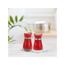 Servette Home Basic Salt & Pepper Shakers| Color Red