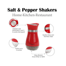 Servette Home Basic Salt & Pepper Shakers| Color Red