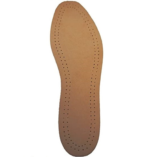 Shoeslulu Magic Absorbent Ultra Thin Lambskin Leather Insoles with Breathable Activated Carbon Bottom