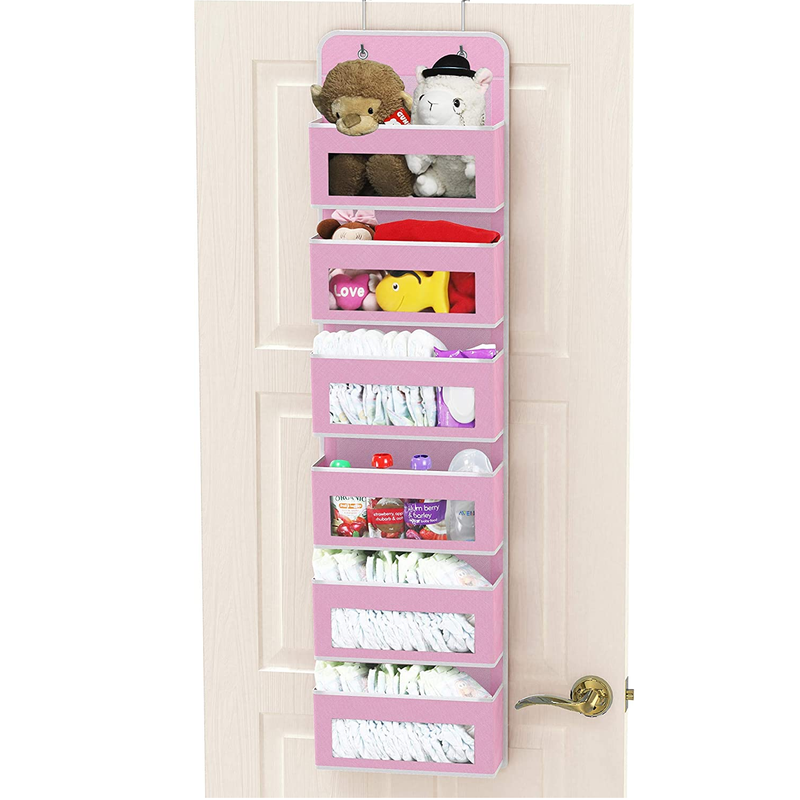 Simple Houseware 6 Pocket Organizer with Clear Window