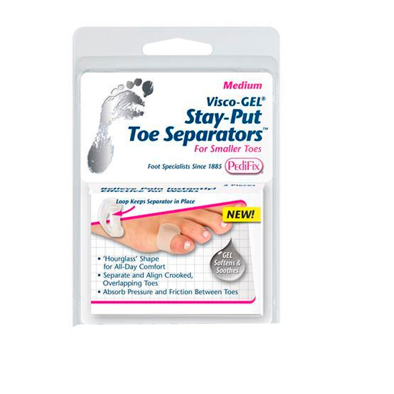 Pedifix Gel Stay Put Toe Separtors (