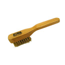 CSL Suede Brush Brass Wooden Handle (