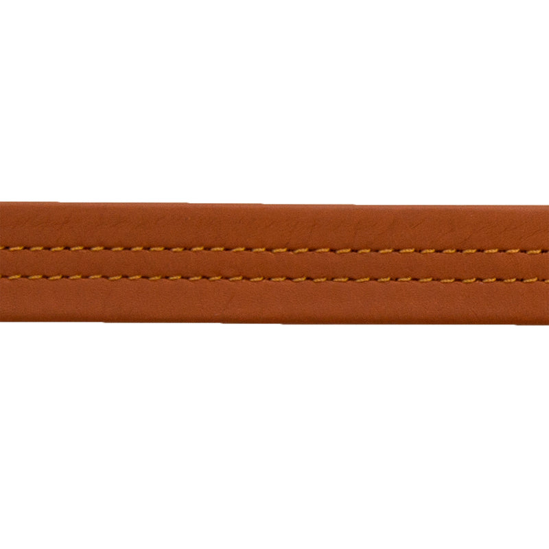 Mid-Stitch Purse Strap 1/2 #629 Medium Brown Double - Fold (#27603) -YD