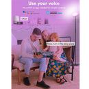 YHW Smart RGB Floor Lamp Works with Alexa