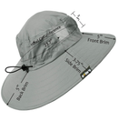 Solaris Wide Brim Sun Hat UPF 50+ Outdoor Sun Protection