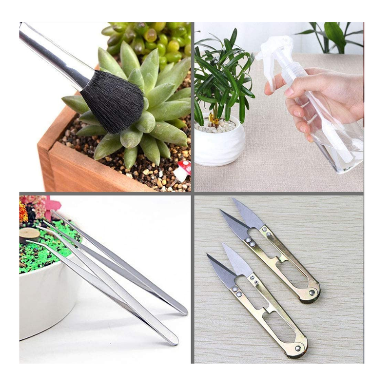 Songziming 15 Pcs Succulent Plant Tools Set