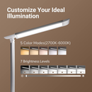 Soysout LED Desk Lamp Eye-Caring Table Lamp with USB Charging