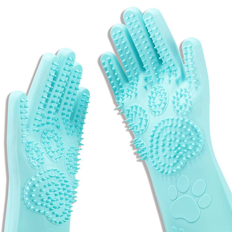 Srtood | Pet Grooming Magic Gloves Bath Shampoo Brush