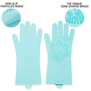 Srtood | Pet Grooming Magic Gloves Bath Shampoo Brush