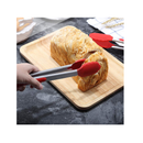 Stainless Steel Metal KUFUNG Heat Resistant 480°F Silicone Serving Tongs