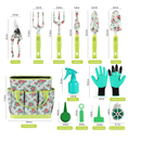 Sukki Gardening Tool Set | 13 Pieces Floral Print Garden