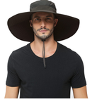 Super Wide Brim Sun Hat-UPF50+ Waterproof Fishing Hat