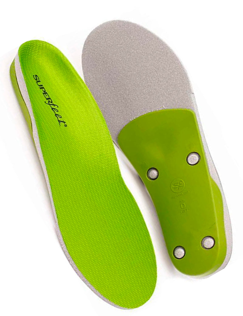 Superfeet Green Insoles | High Arch Support | Orthotic Shoe Inserts for Maximum Support | Unisex