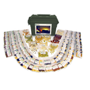 Survival Essentials 144 Variety Ultimate Heirloom Seed Vault for Survival and Preparedness | 23,335+ Non-GMO Heirloom Seeds Packed in Superior Ammo Can for Long